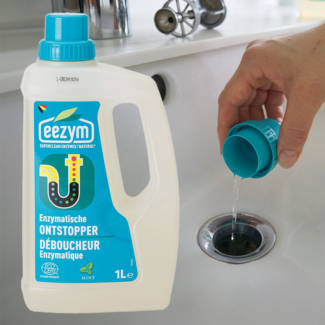Enzymatic Unblocker (1L) for clogged pipes
