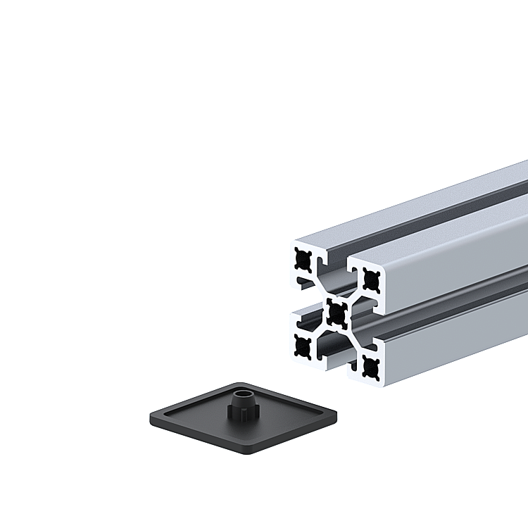 Galinis profilio 40x40 dangtelis S8
