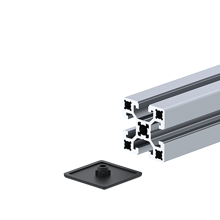 Galinis profilio 45x45 dangtelis S10