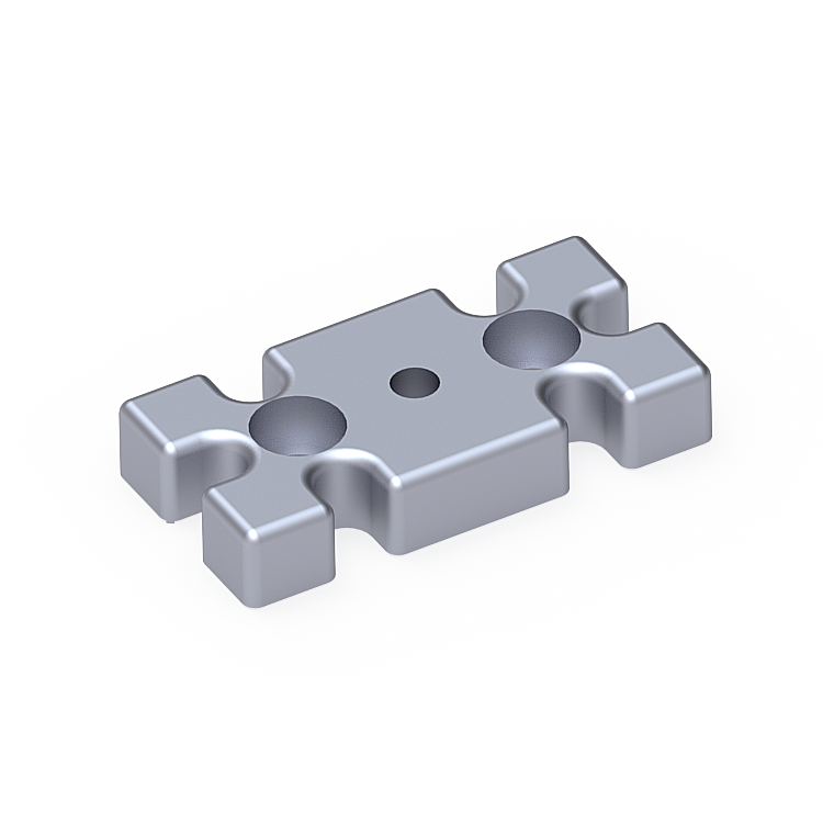 Kojų tvirtinimo ir reguliavimo elementas 40x80