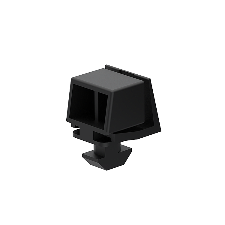 Plastikinis organinio stiklo laikiklis su kaiščiu S10