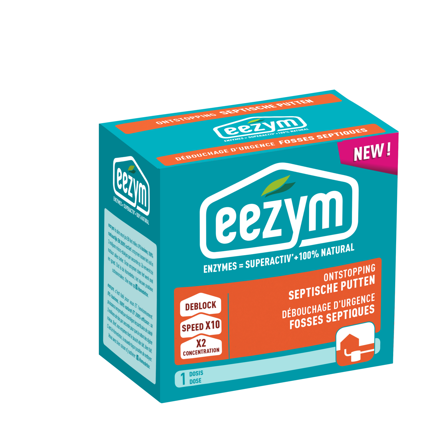 Eezym Emergency (500g) greitam organikos septike suskaidymui