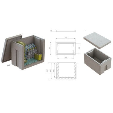 Termodėžė iš Neoporo 64L