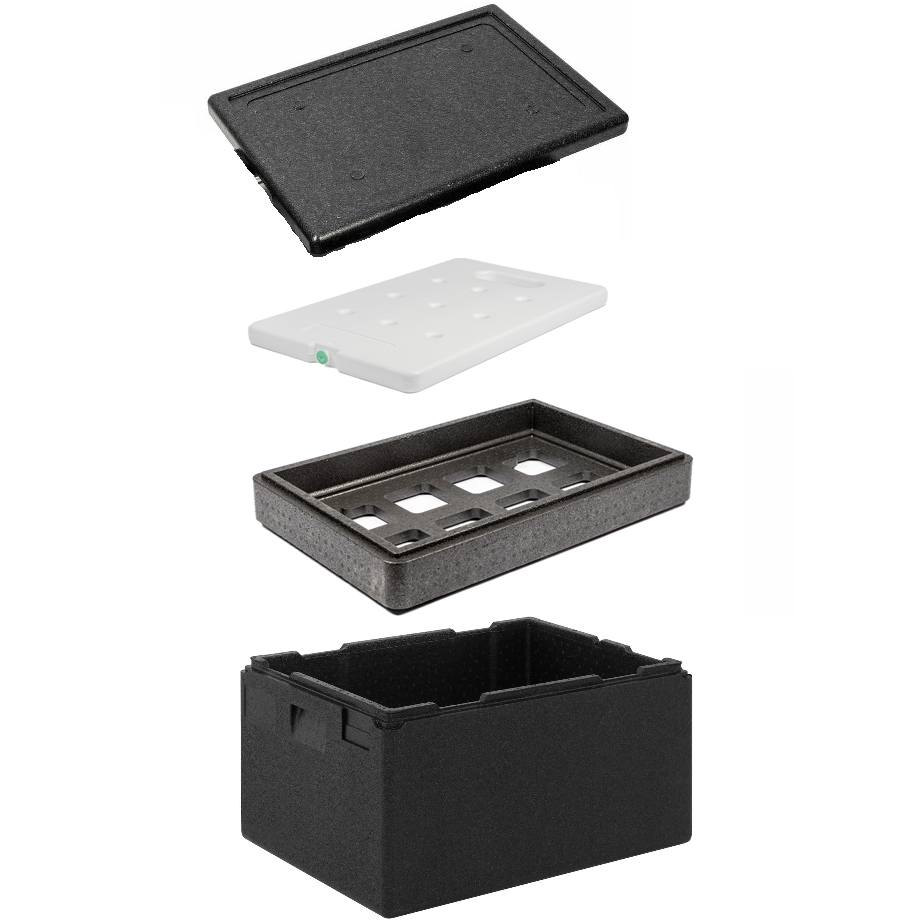 47L termodėžės (iš EPP) su šaldymo elementu +2...+8°C