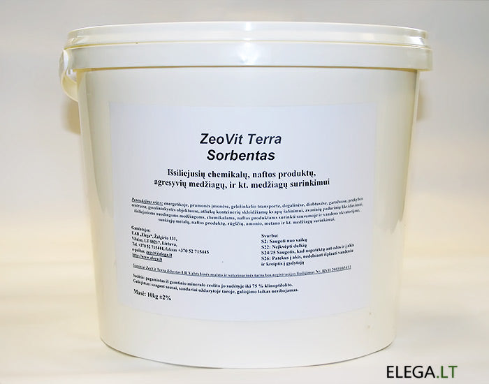 Sorbentas Zeovit Terra (10kg)