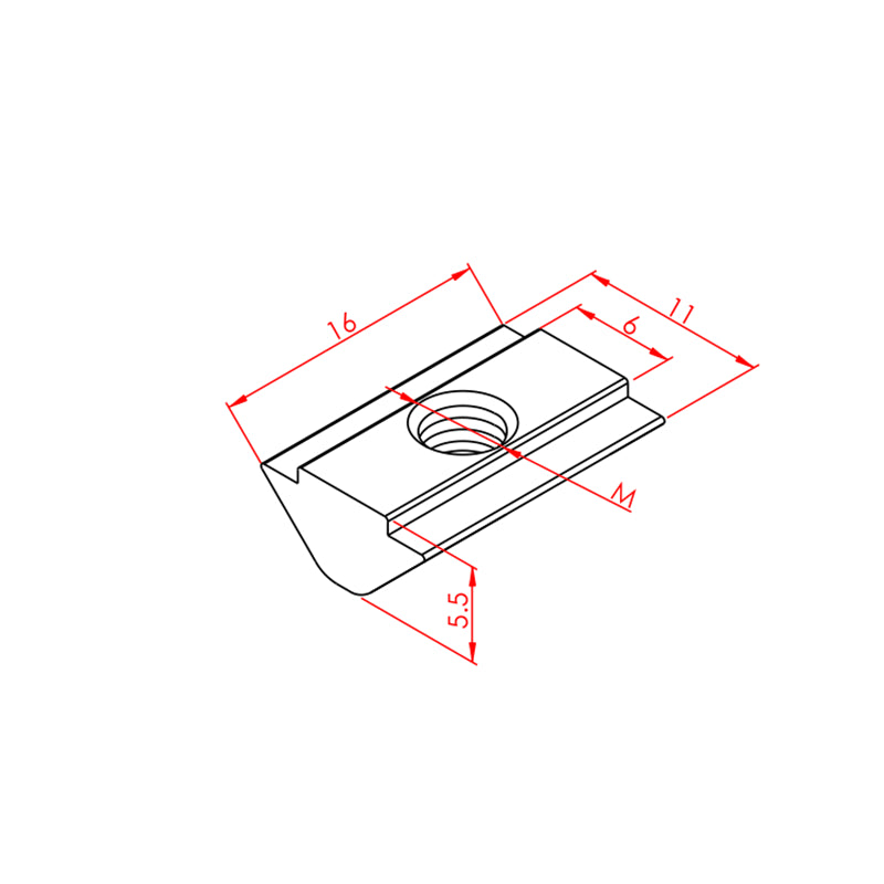 Module T Nut M5